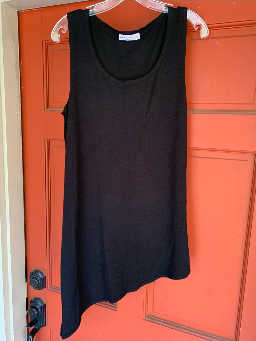 bryn Walker Black Asymmetric Tank
